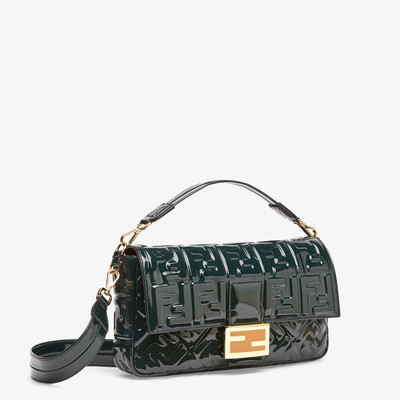 FENDI Green vinyl bag outlook