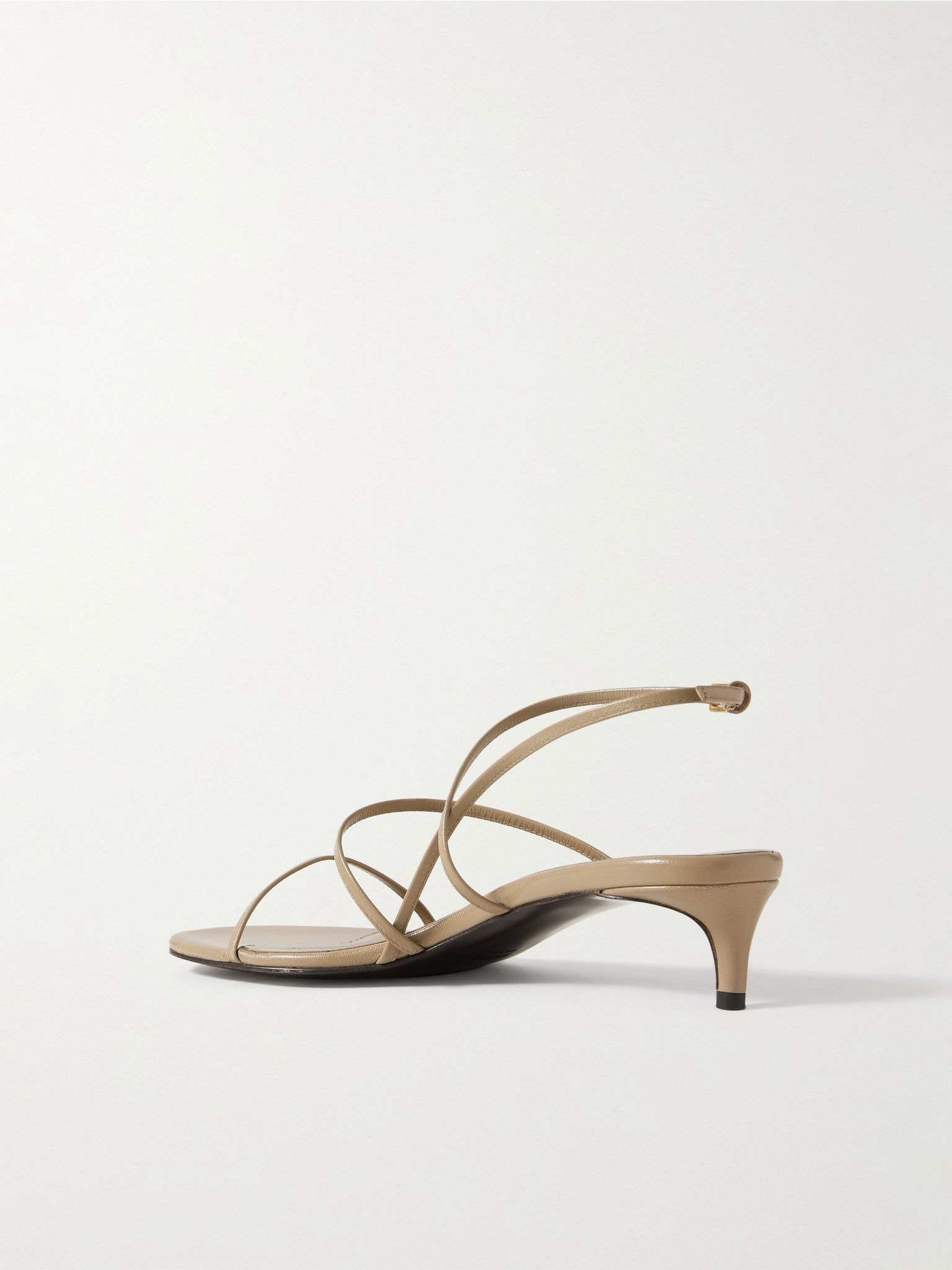 Loop leather sandals Neutral - 3