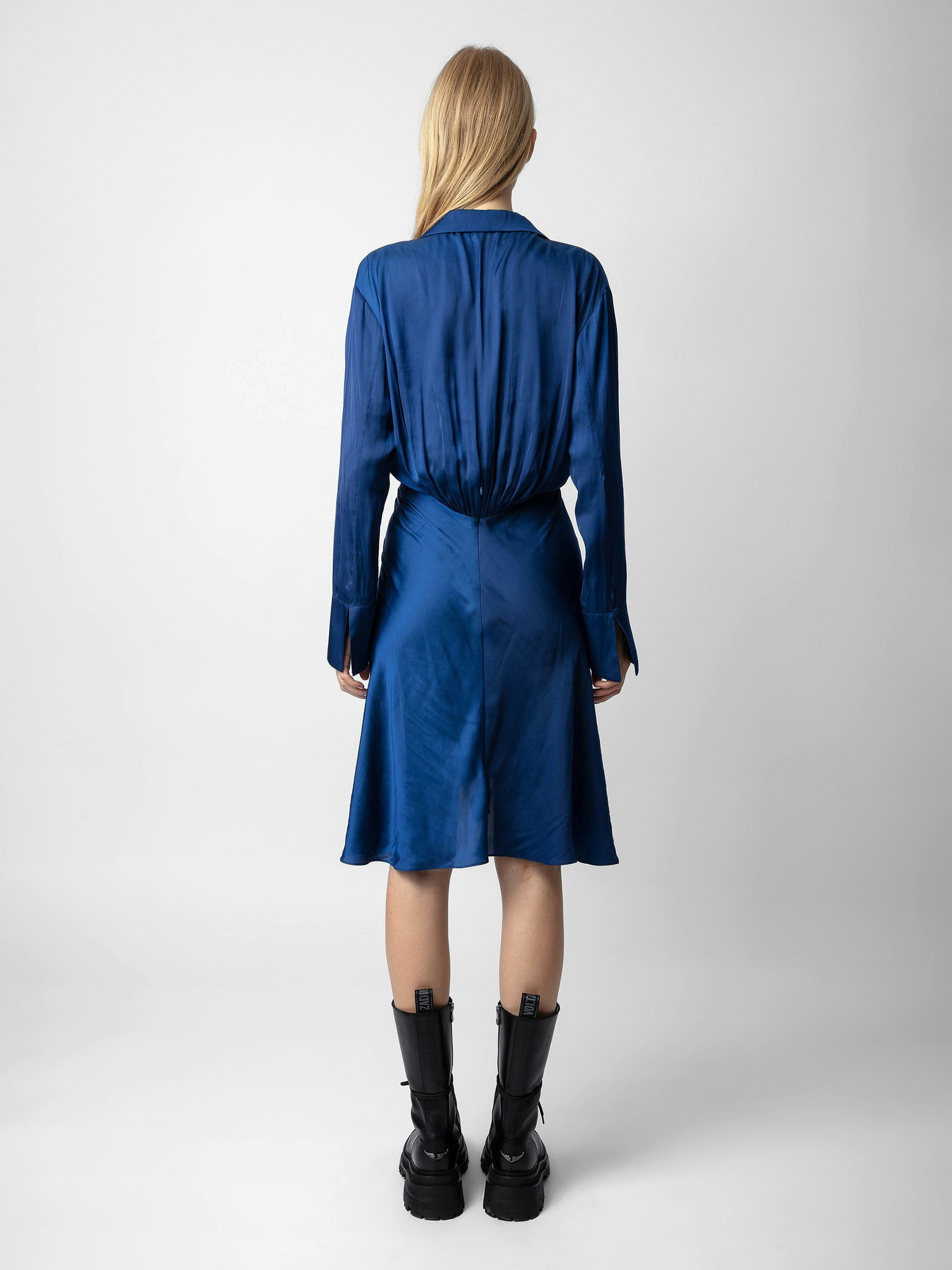 Rozo Satin Dress - 3