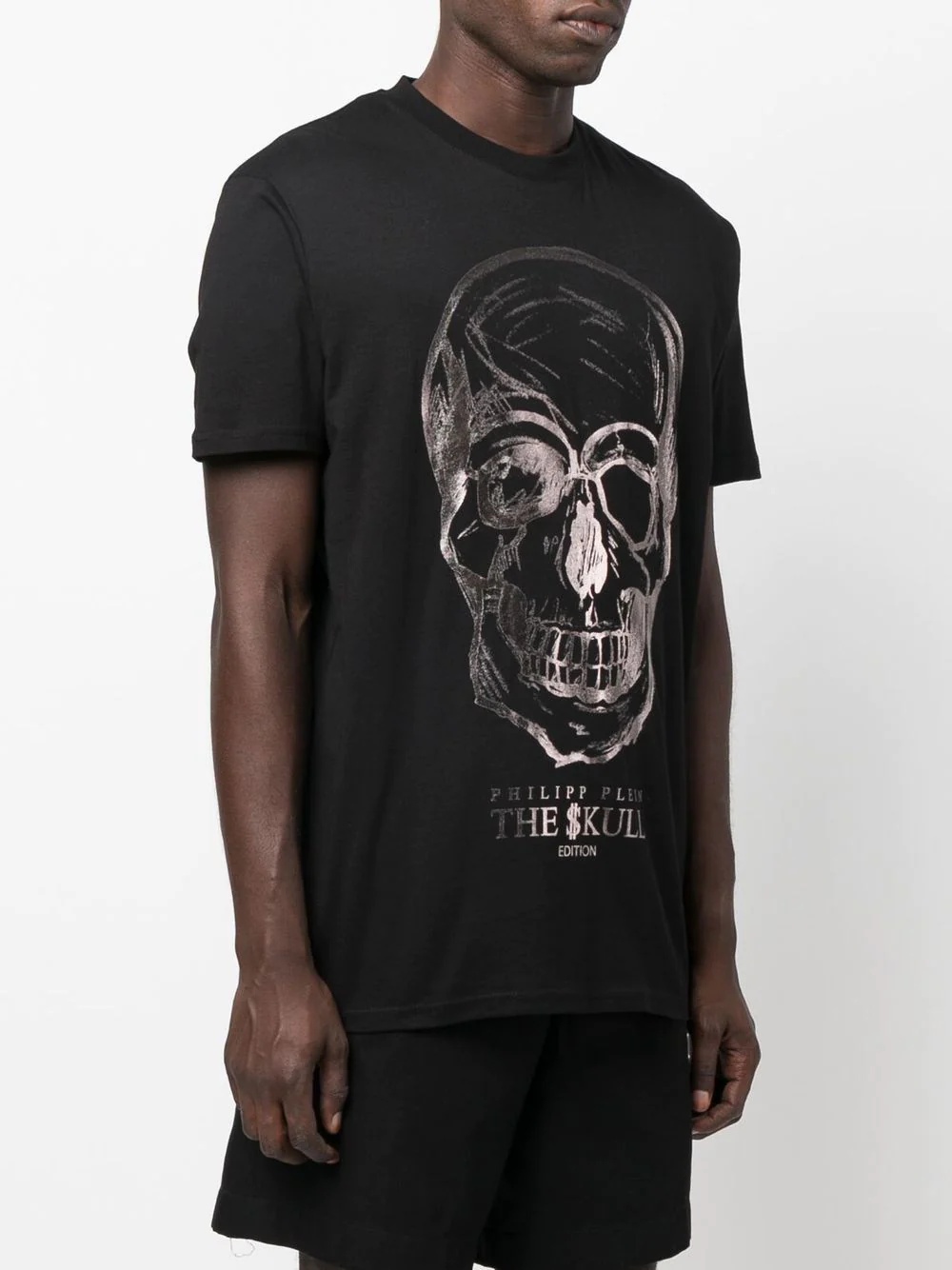 skull-print T-shirt - 3