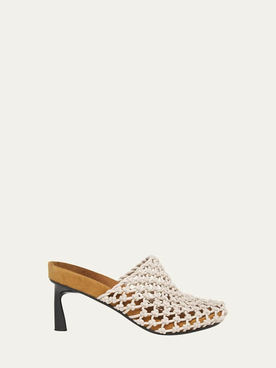Terra Eco Net Stiletto Mules - 1