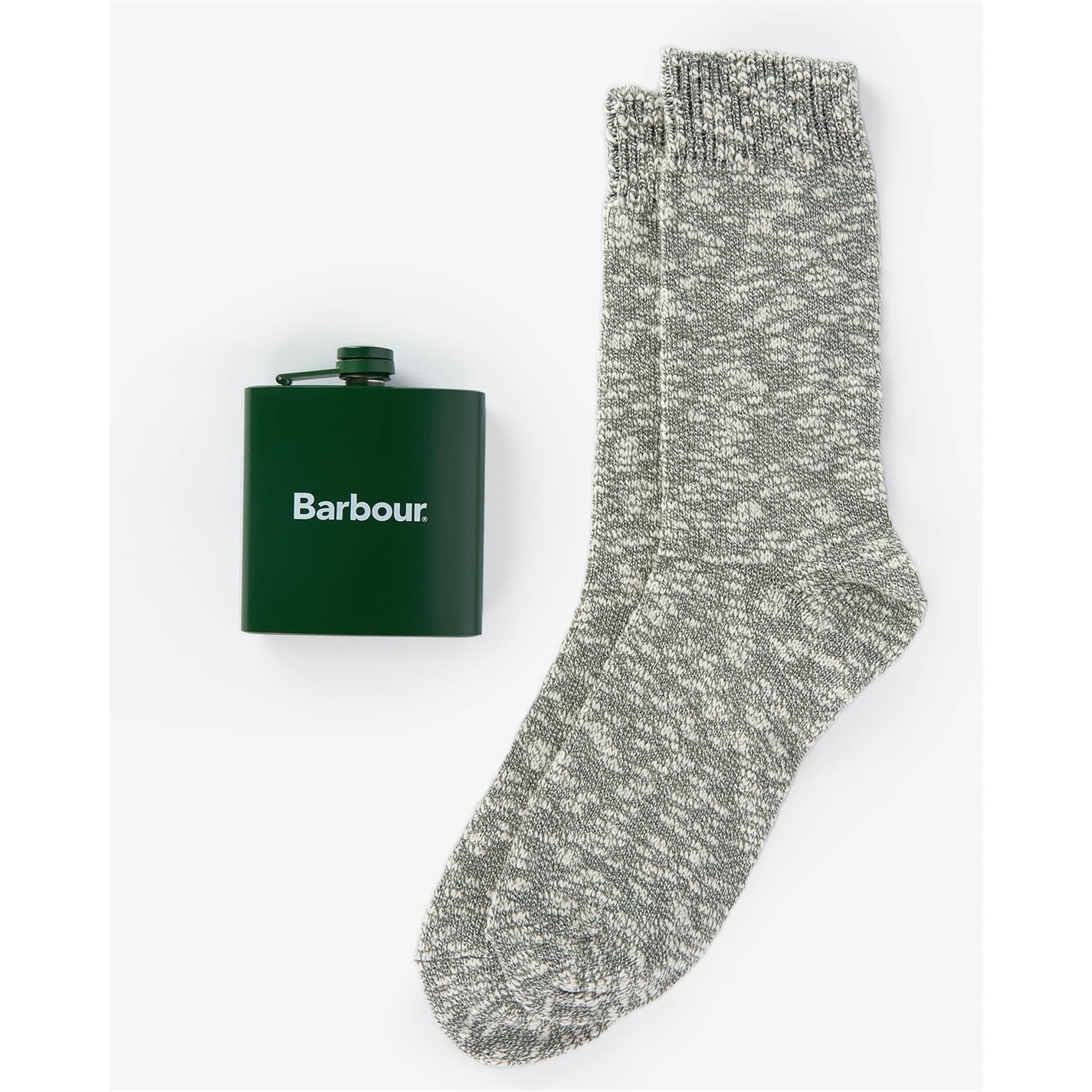 HIP FLASK AND SOCK GIFT SET - 2