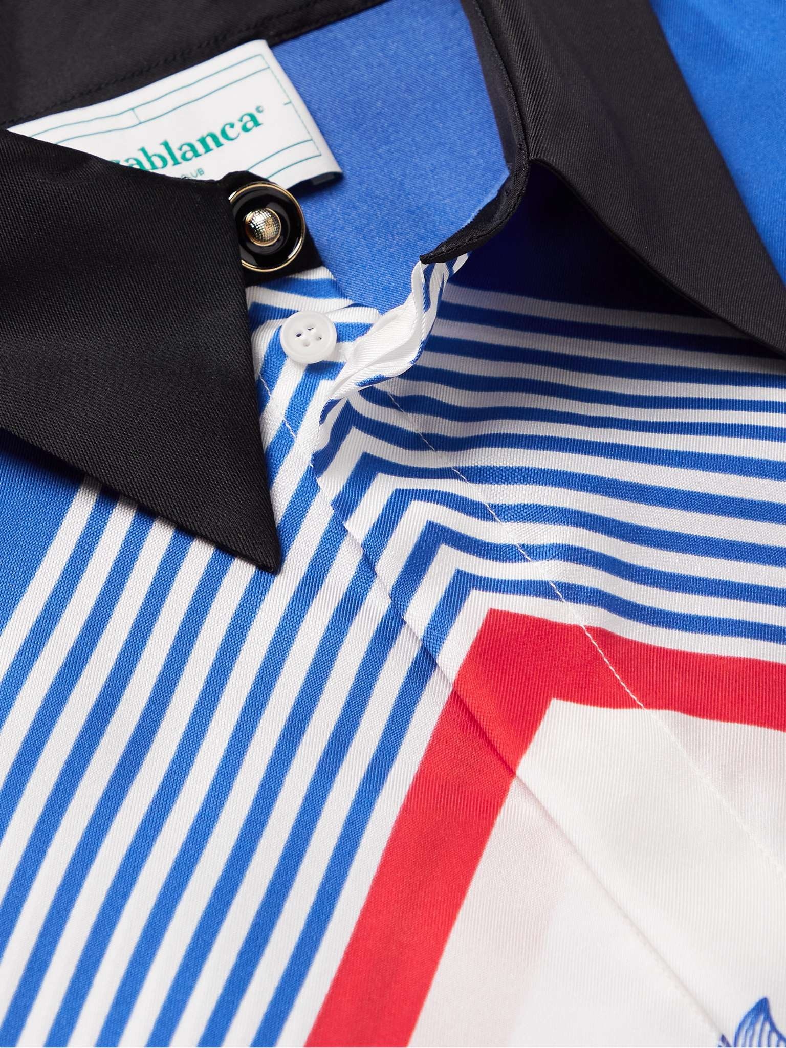 Printed Silk-Twill Shirt - 3