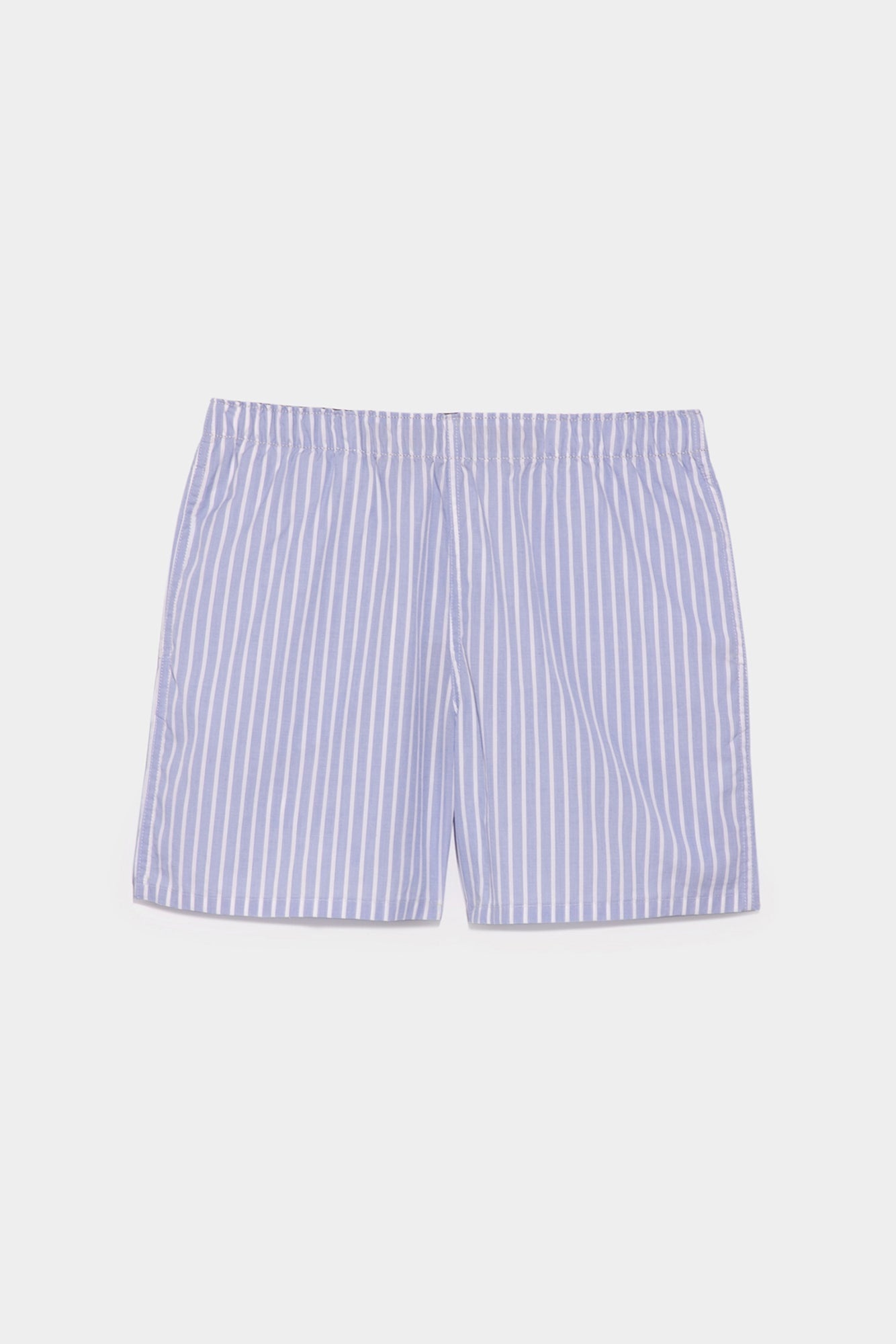 FUUFF Boxers - Wide Blue Stripe | R13 Denim Official Site - 7