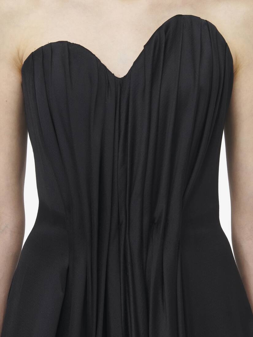 Draped Evening Dress - 6