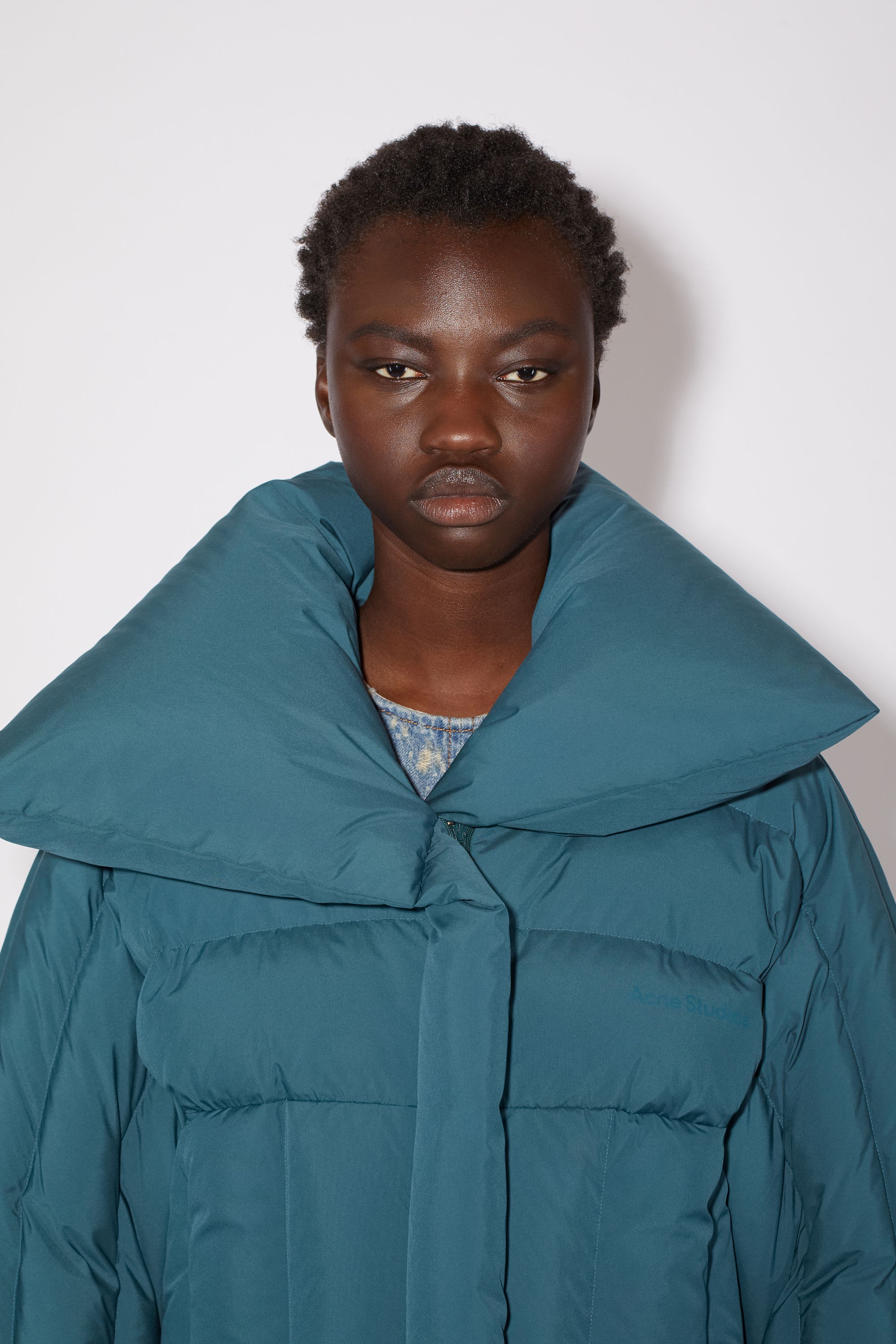 Puffer jacket - Petrol blue - 6