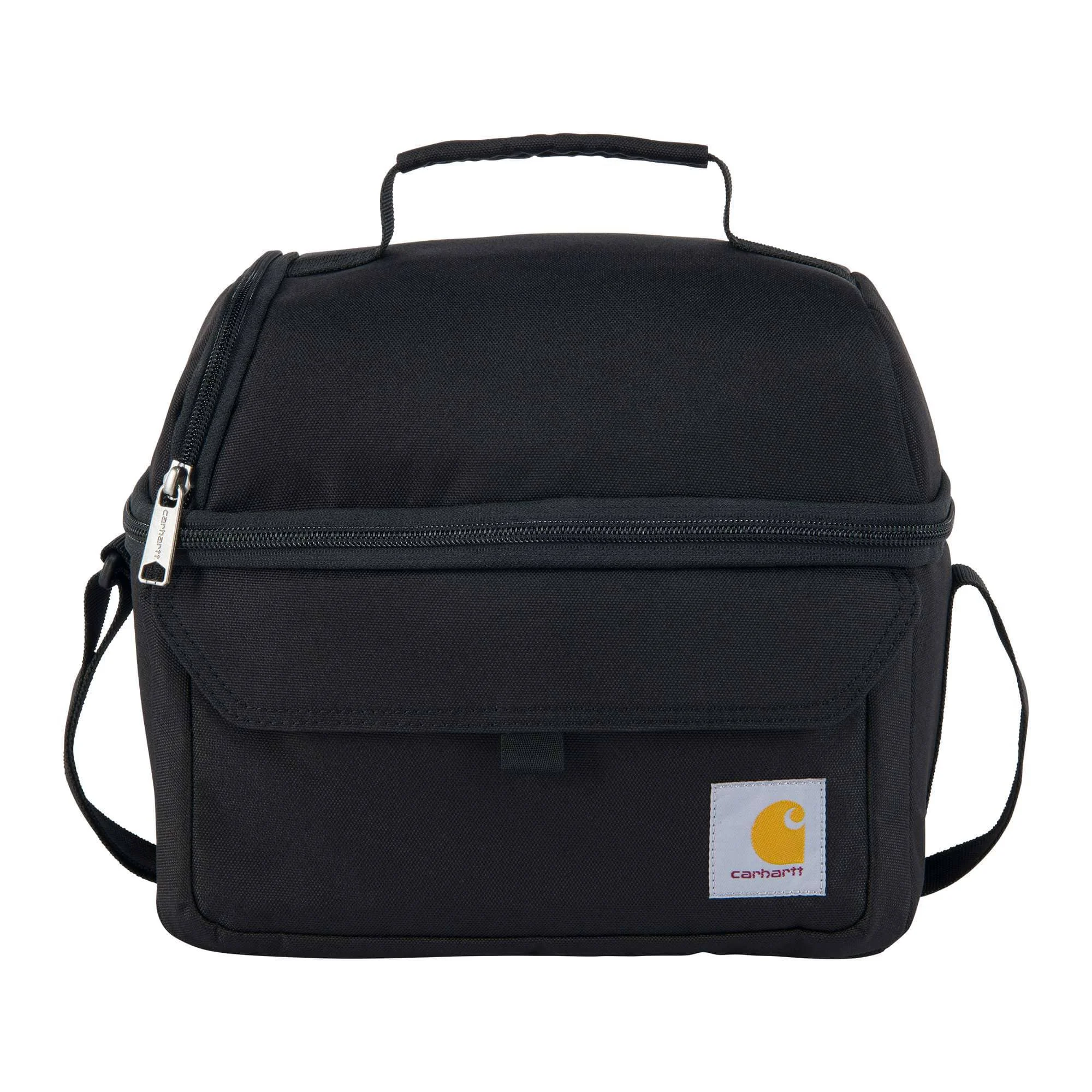 Insulated 12 Can Two Compartment Lunch Cooler - 1