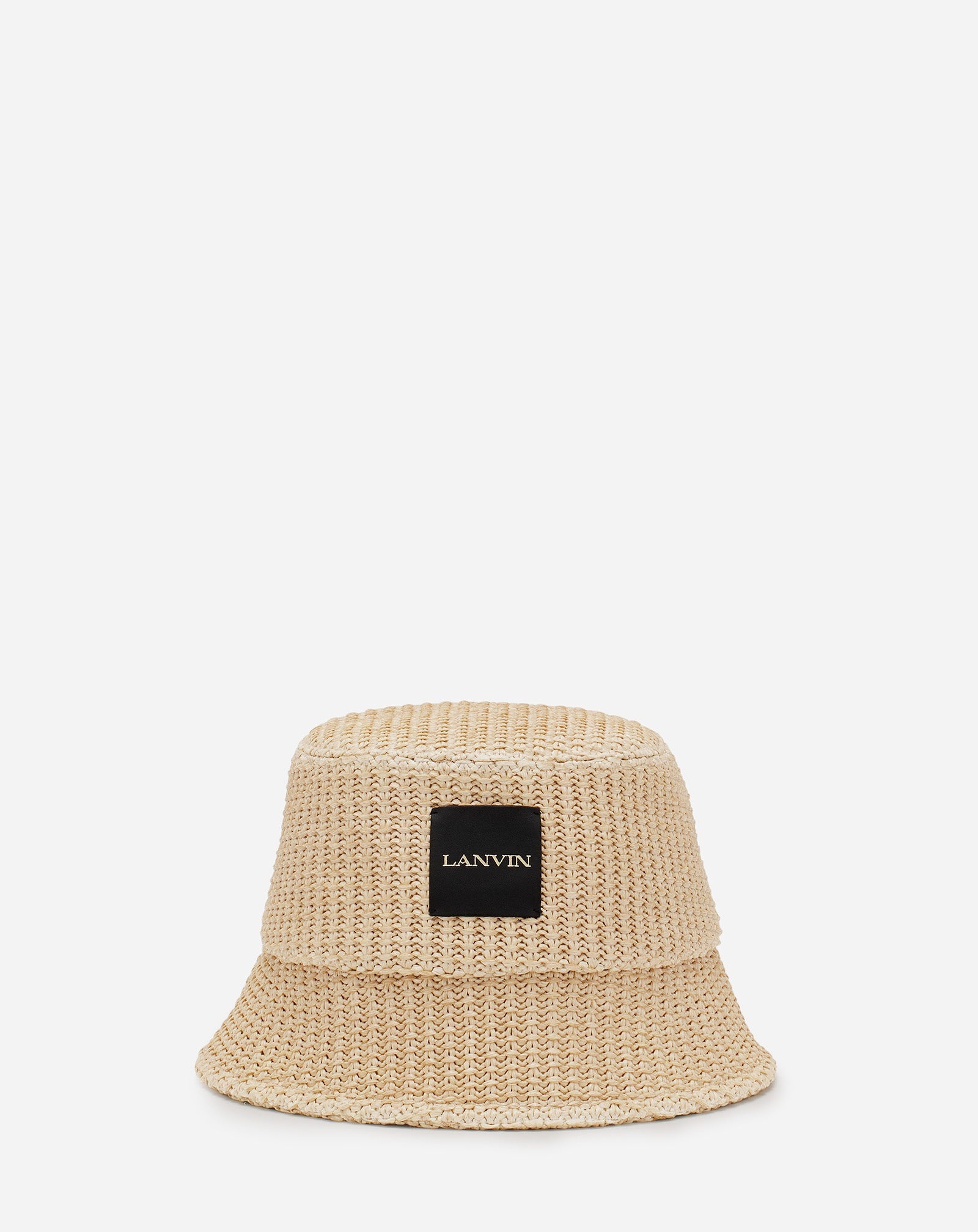 LANVIN ÉTÉ RAFFIA BUCKET HAT - 1