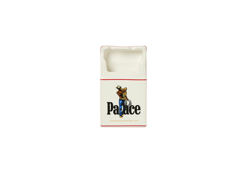 PALACE SAVES CERAMIC ASHTRAY WHITE 1