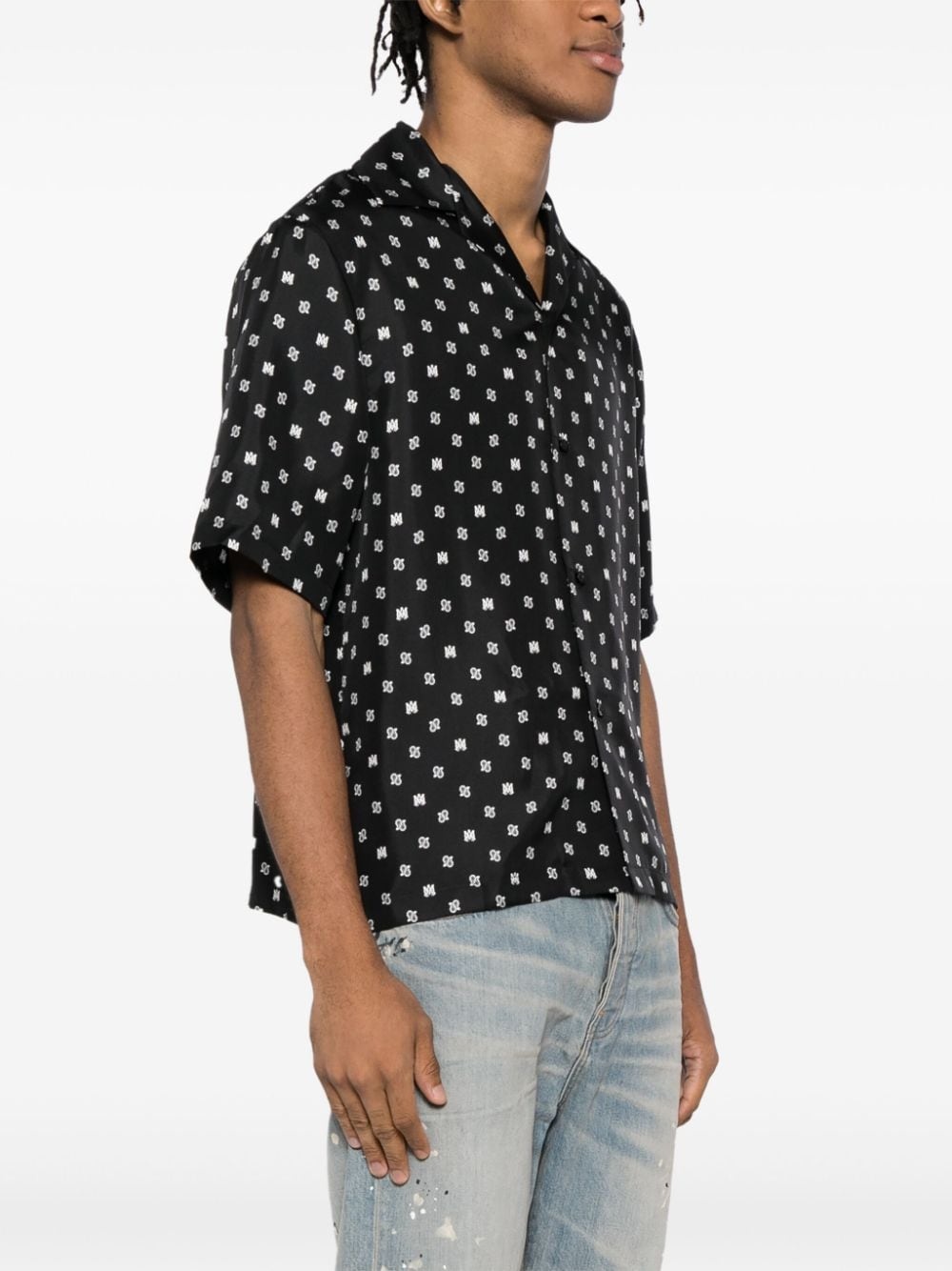 paisley bowling shirt - 3