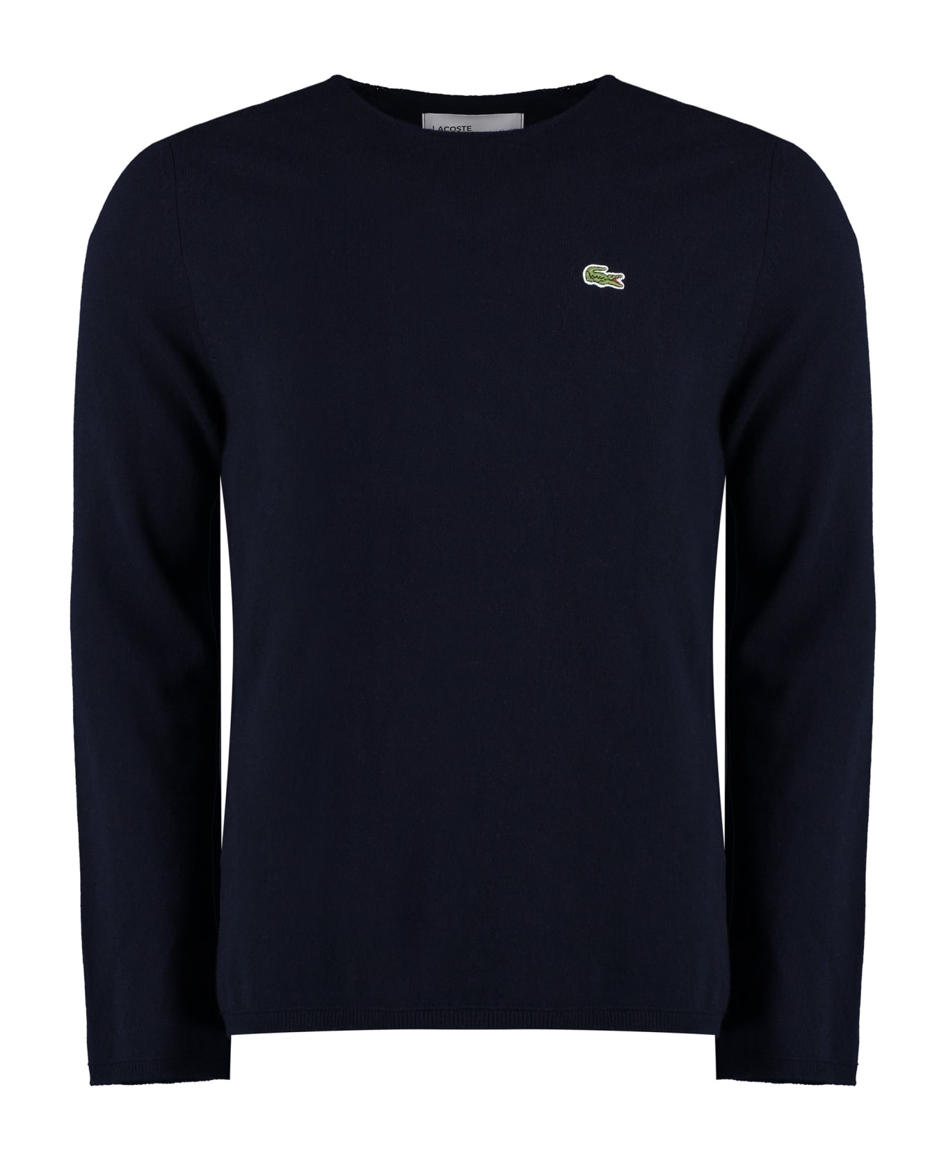 Lacoste X Comme Des Garçons - Crew-neck Wool Sweater - 1