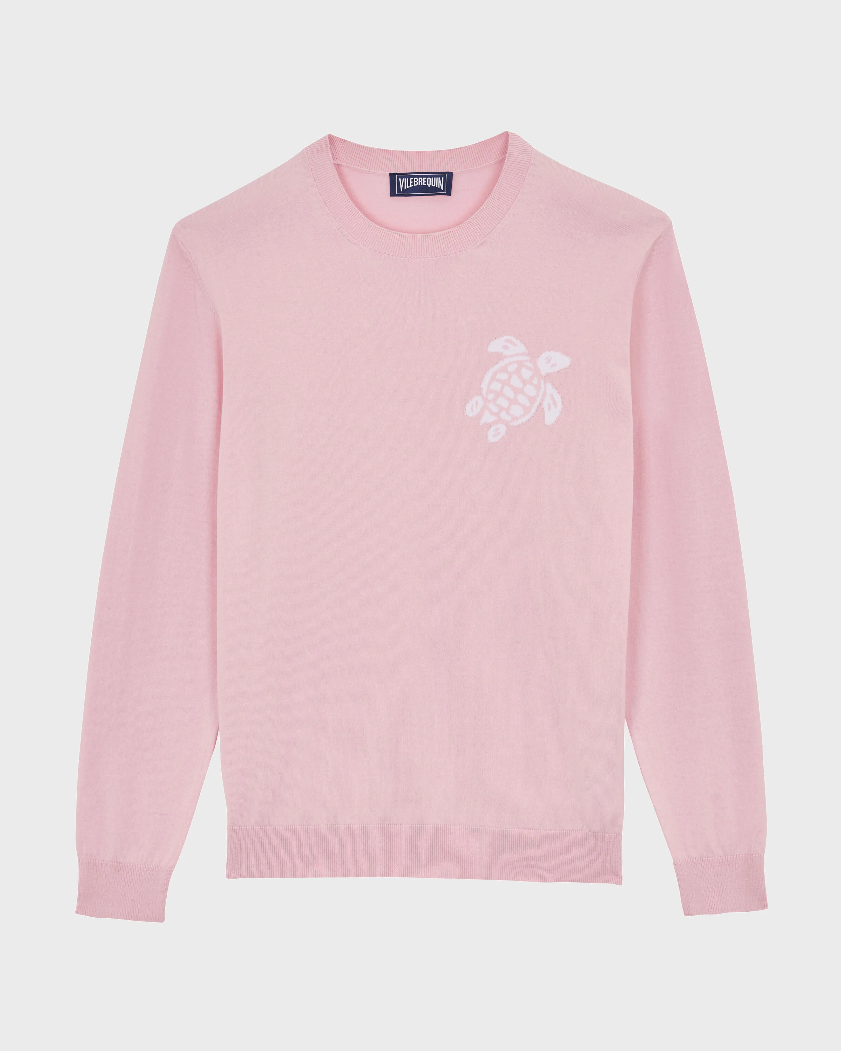 MEN COTTON SWEATER TURTLE - 1