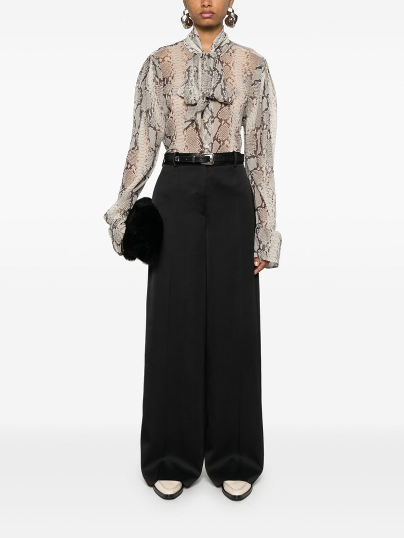 Jil Sander pressed-crease palazzo pants outlook