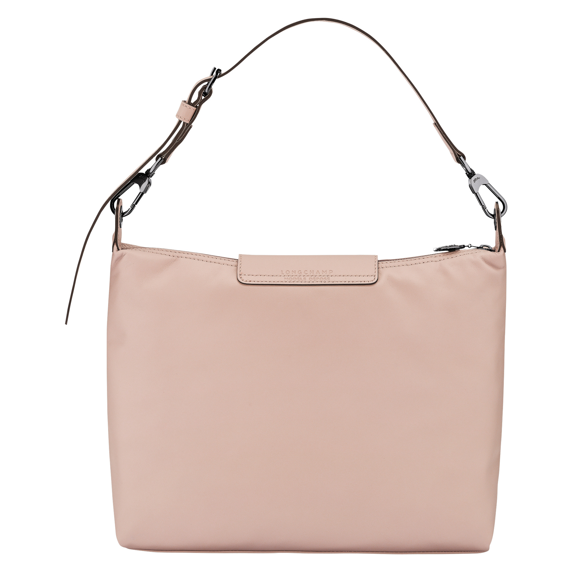 Le Pliage Xtra M Hobo bag Nude - Leather - 4