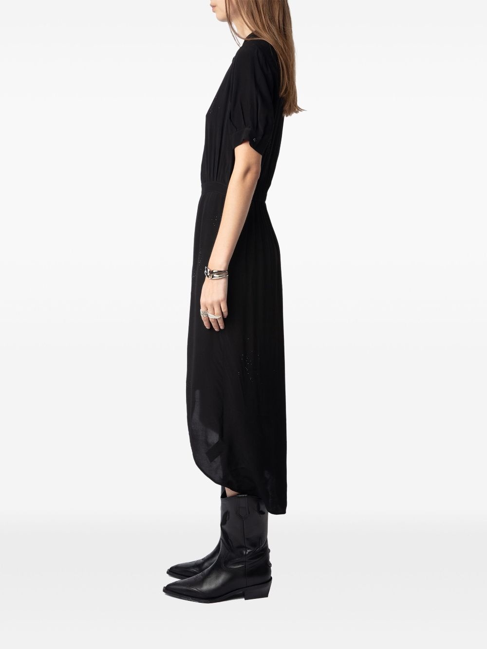 Romaz Strass midi dress - 3