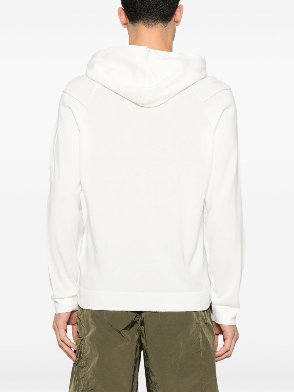 Sea Island Lens-detail hoodie - 4