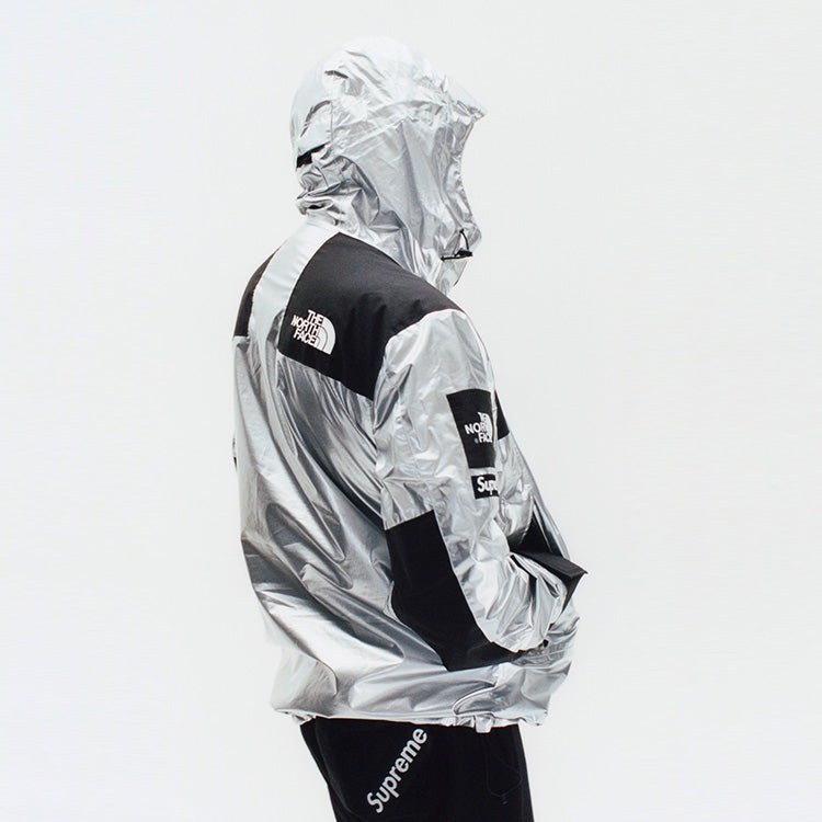 Supreme x The North Face SS18 Metallic Interchange Jacket Unisex Silver SUP-SS18-602 - 4