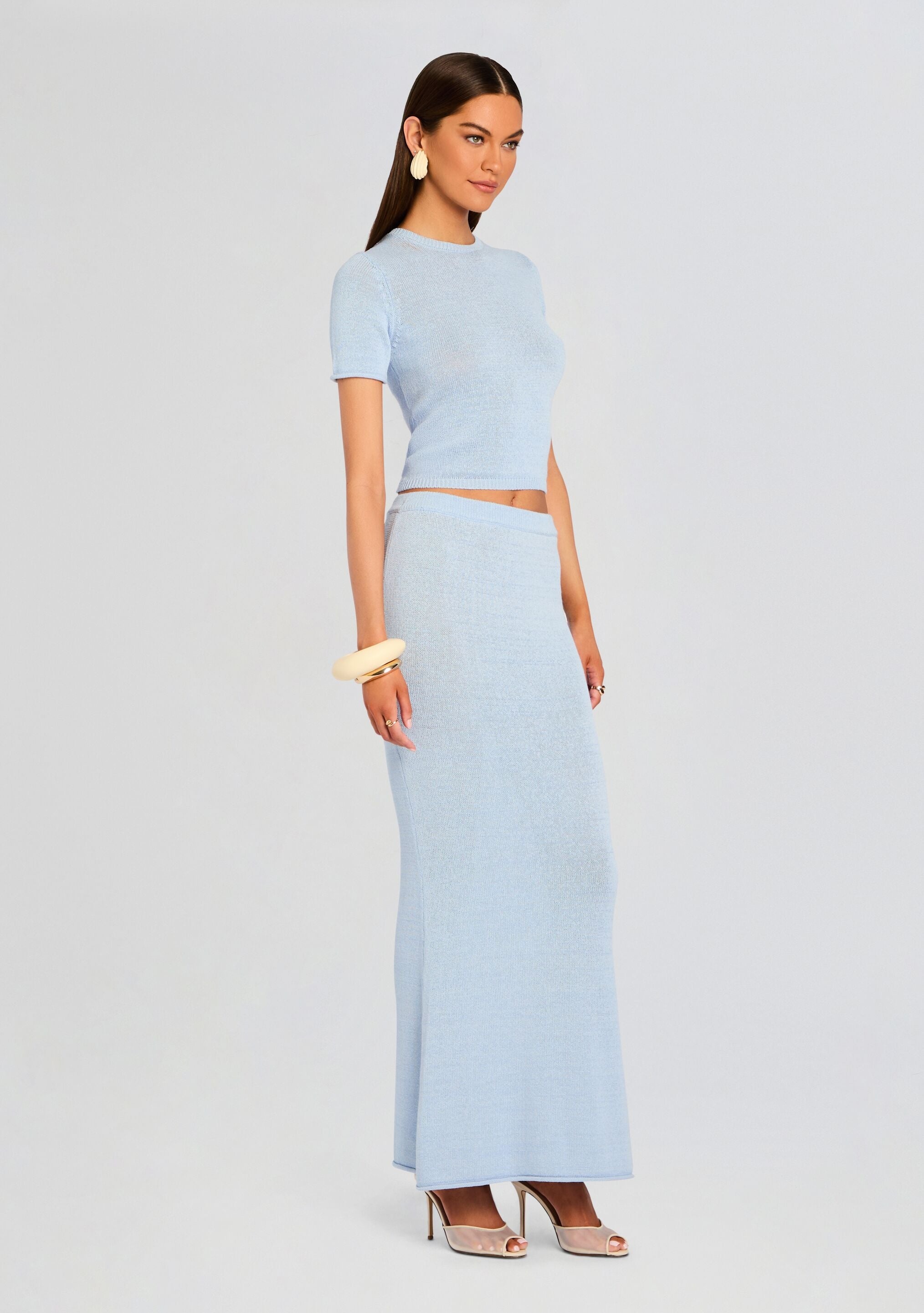 KORA KNIT MAXI SKIRT - 3