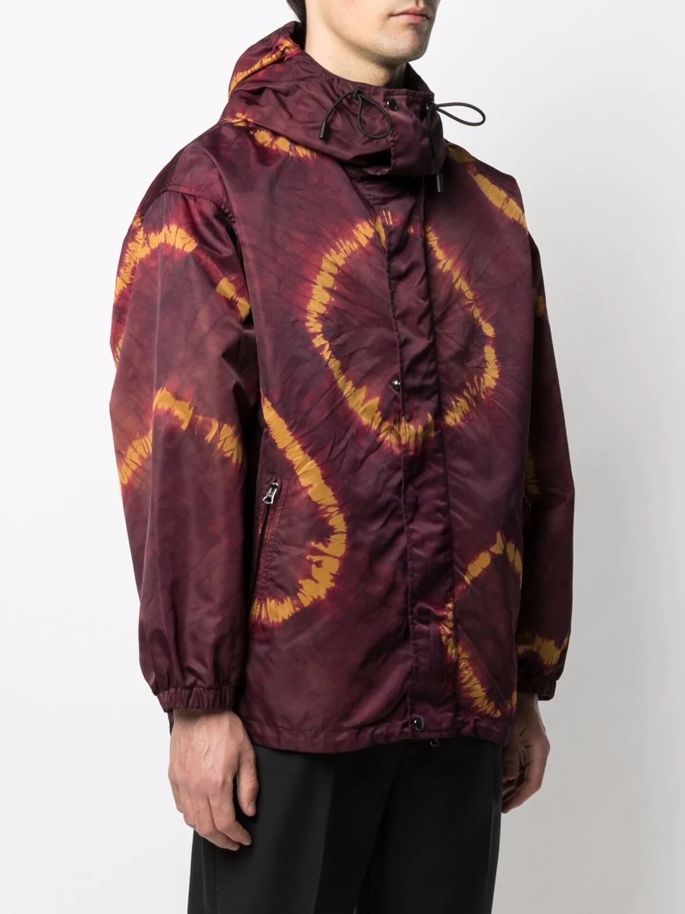 graphic-print hooded jacket - 3