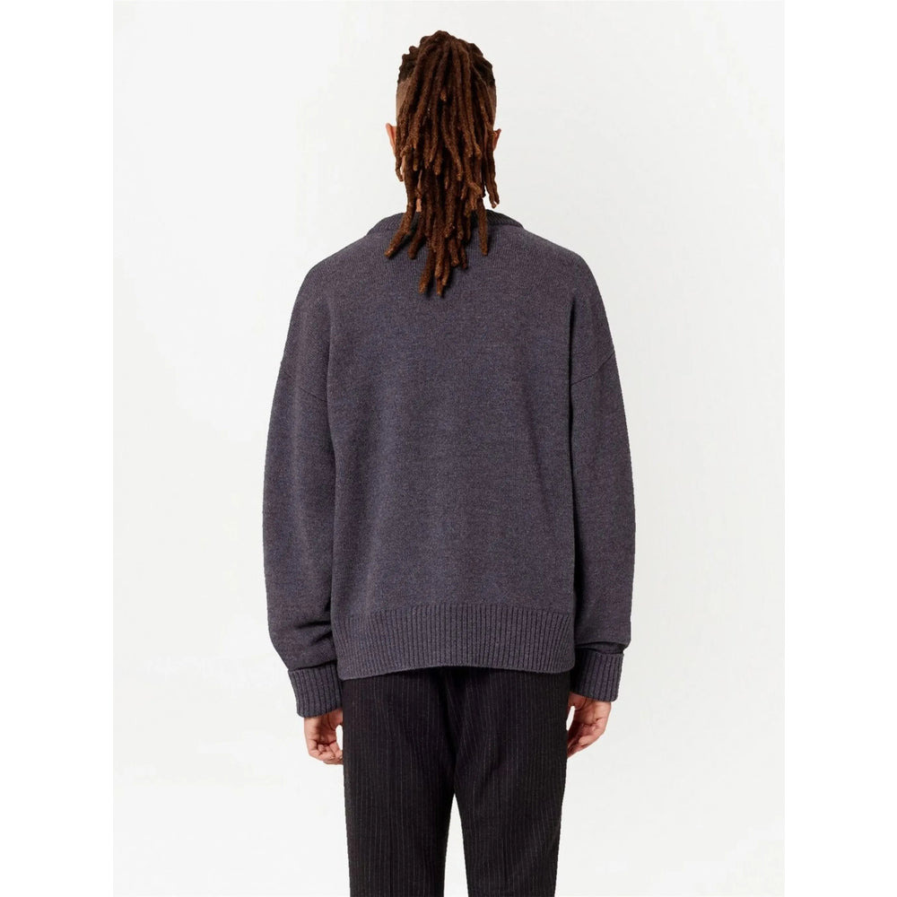 Ami Paris Grey Sweaters & Knitwear - Cardigans Men - 3