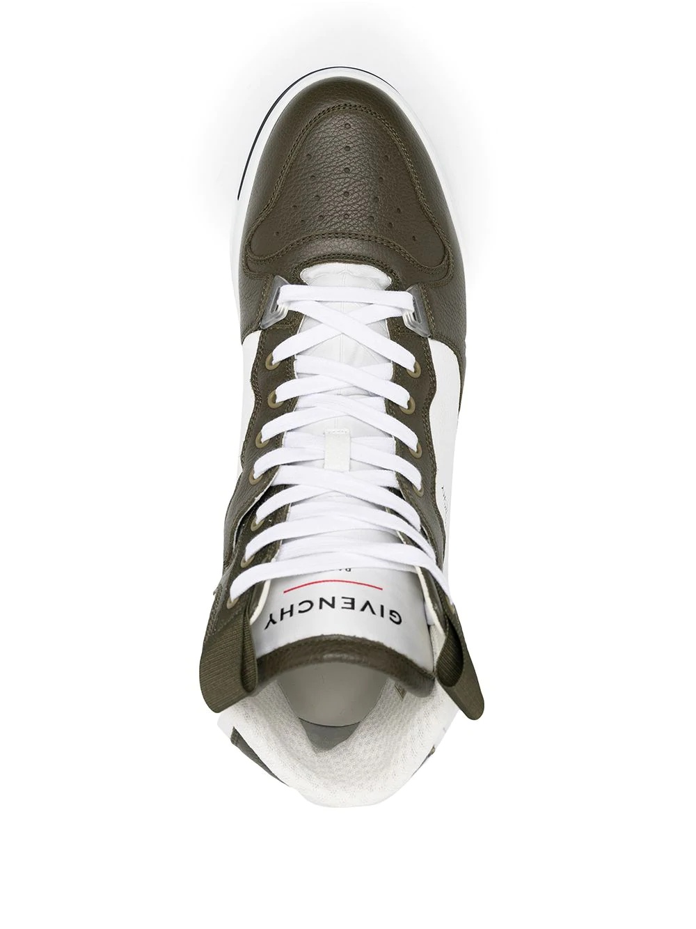 Wing mid three-tone sneakers - 4