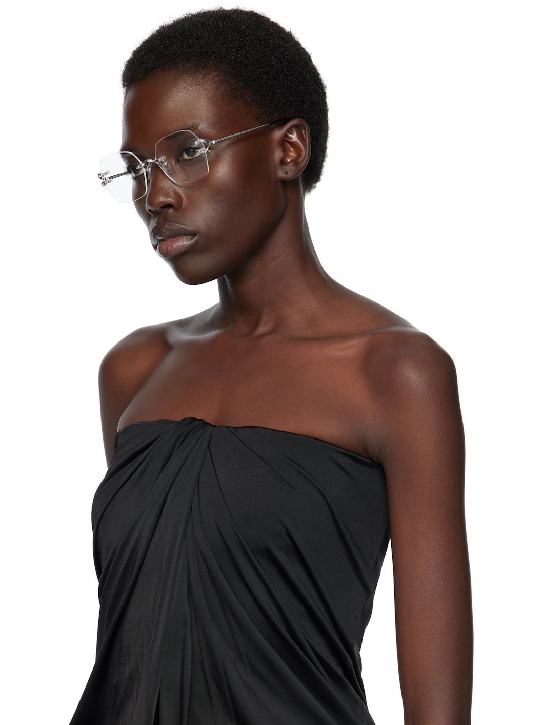 Silver 'Signature C de Cartier' Glasses - 4