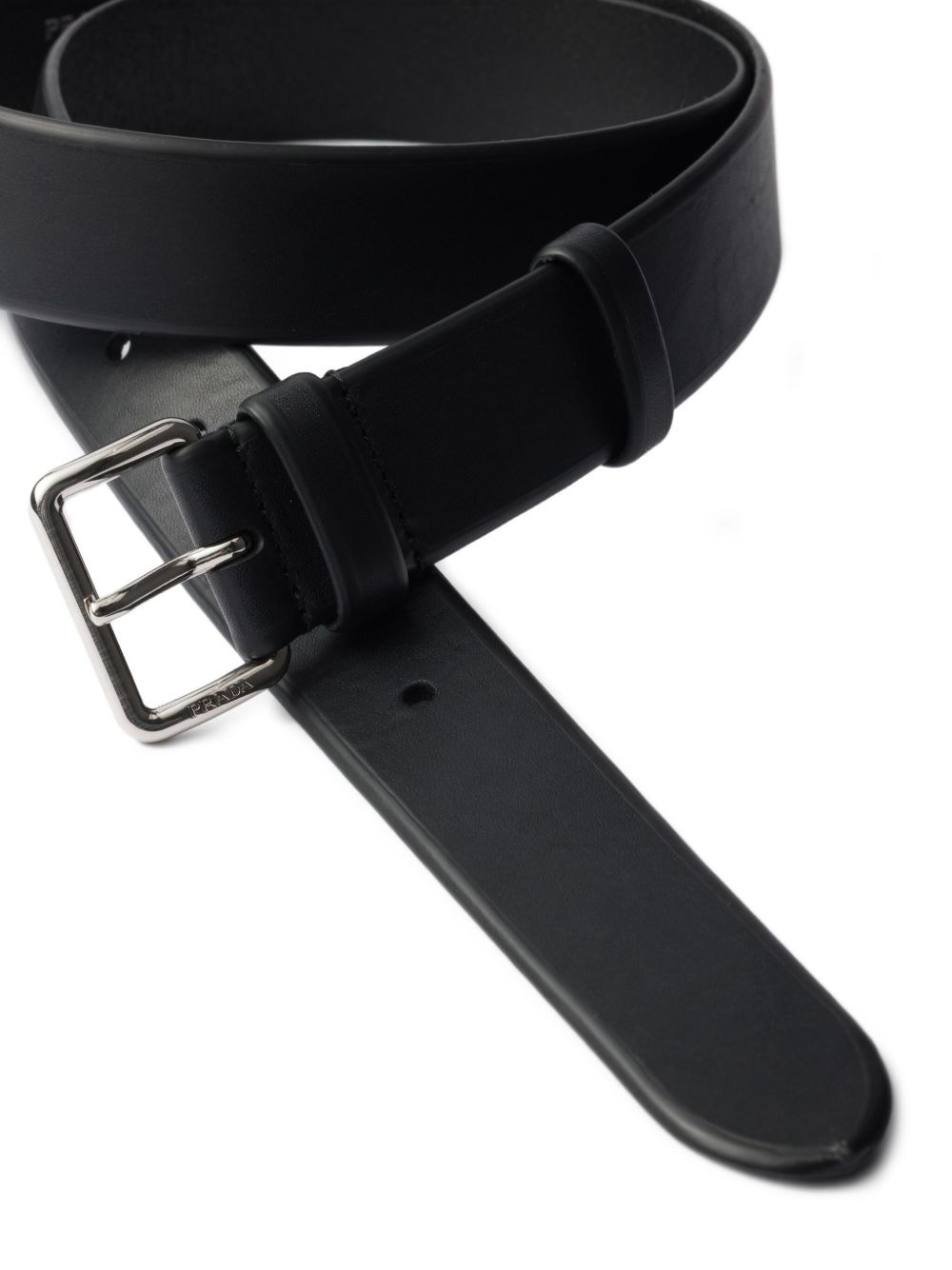 leather buckle belt - 2