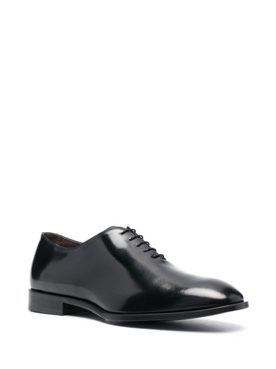 Canali polished leather Oxford shoes outlook