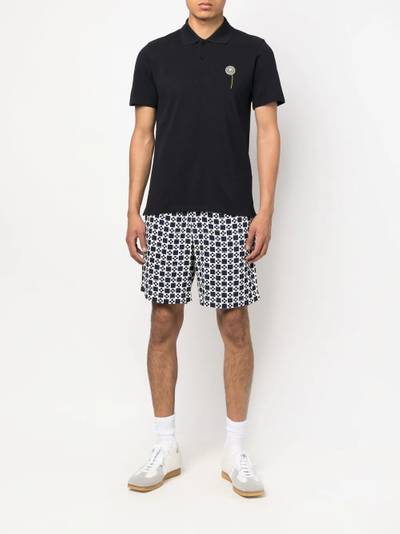 Sandro geometric knee-length shorts outlook