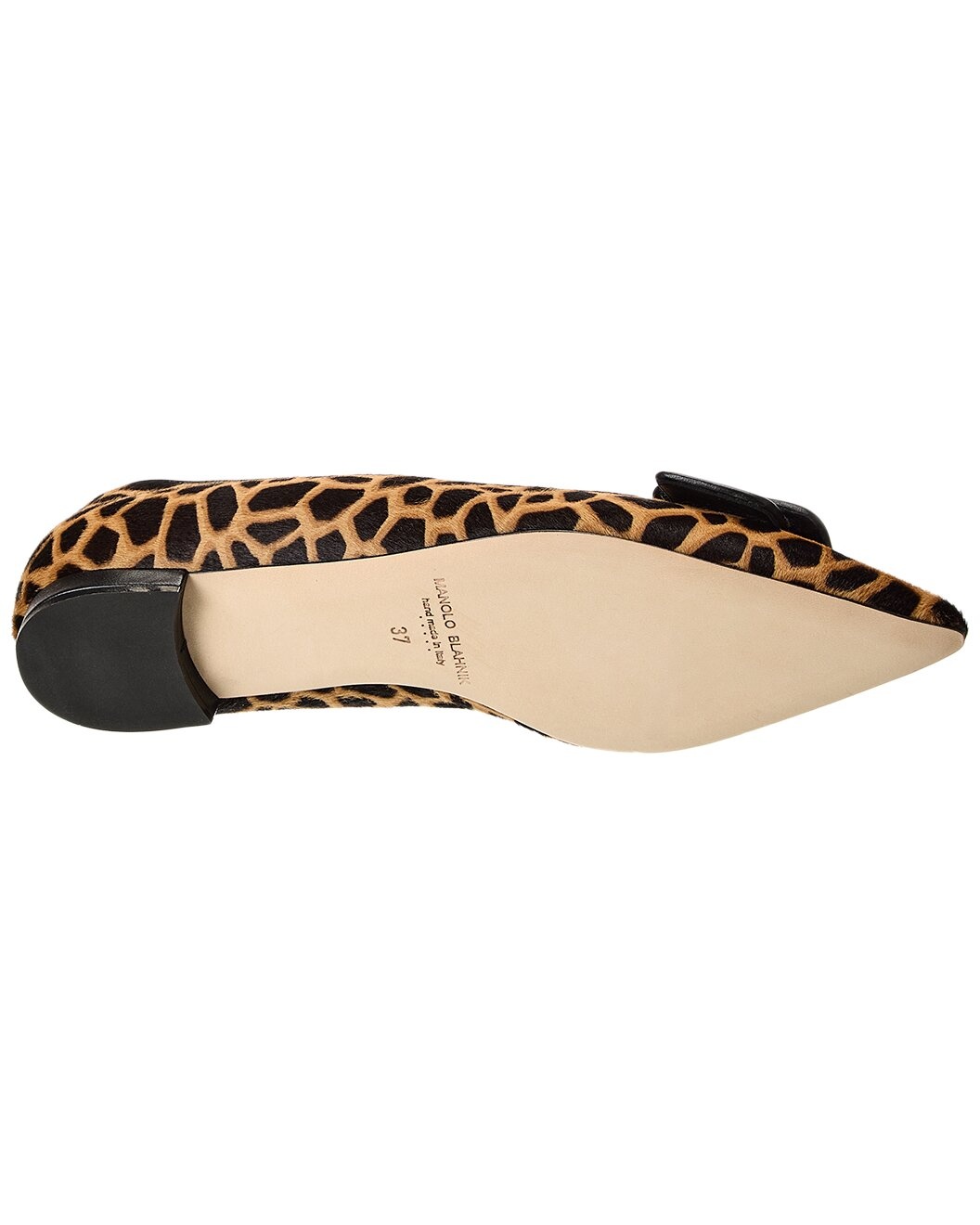 Manolo Blahnik Maysale Haircalf Flat - 4