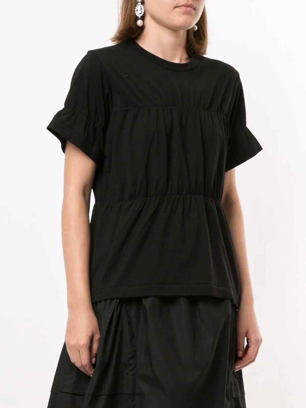 tiered short-sleeve top - 3