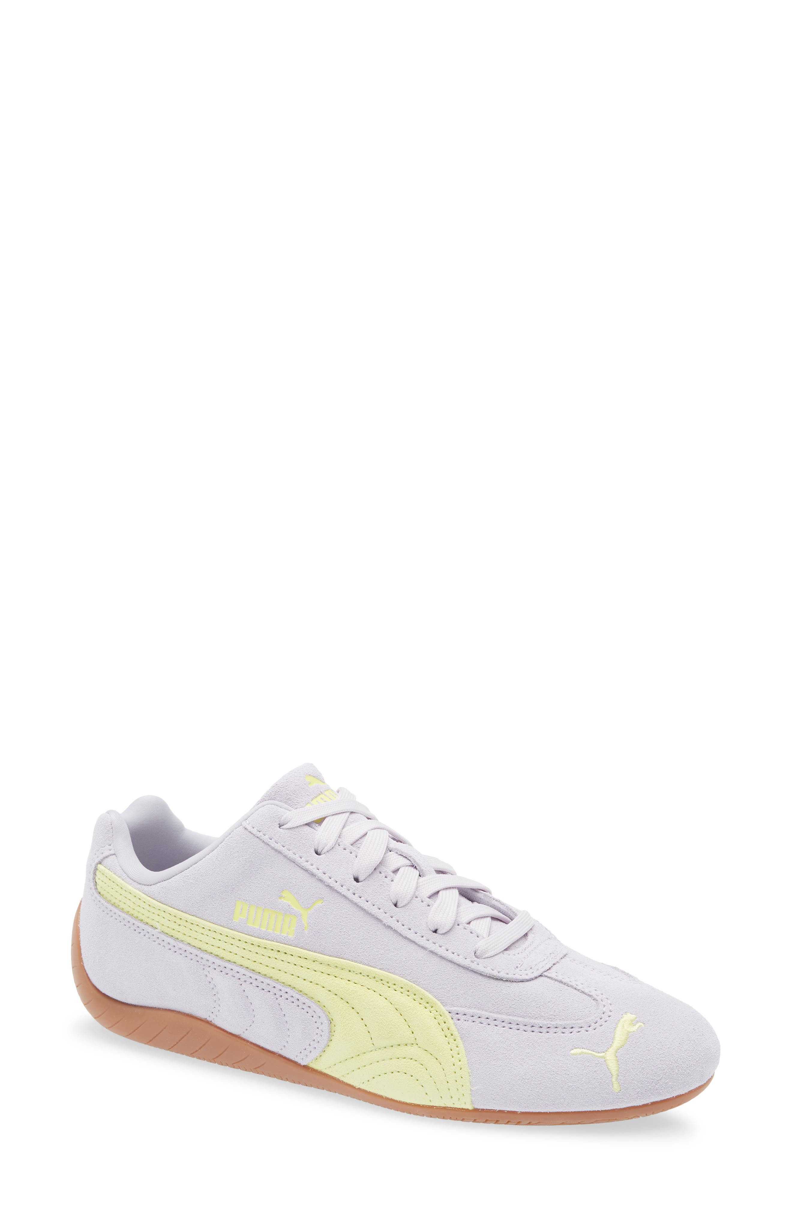 PUMA Speedcat OG Sneaker in Lilac Crush-Fresh Yellow at Nordstrom - 1