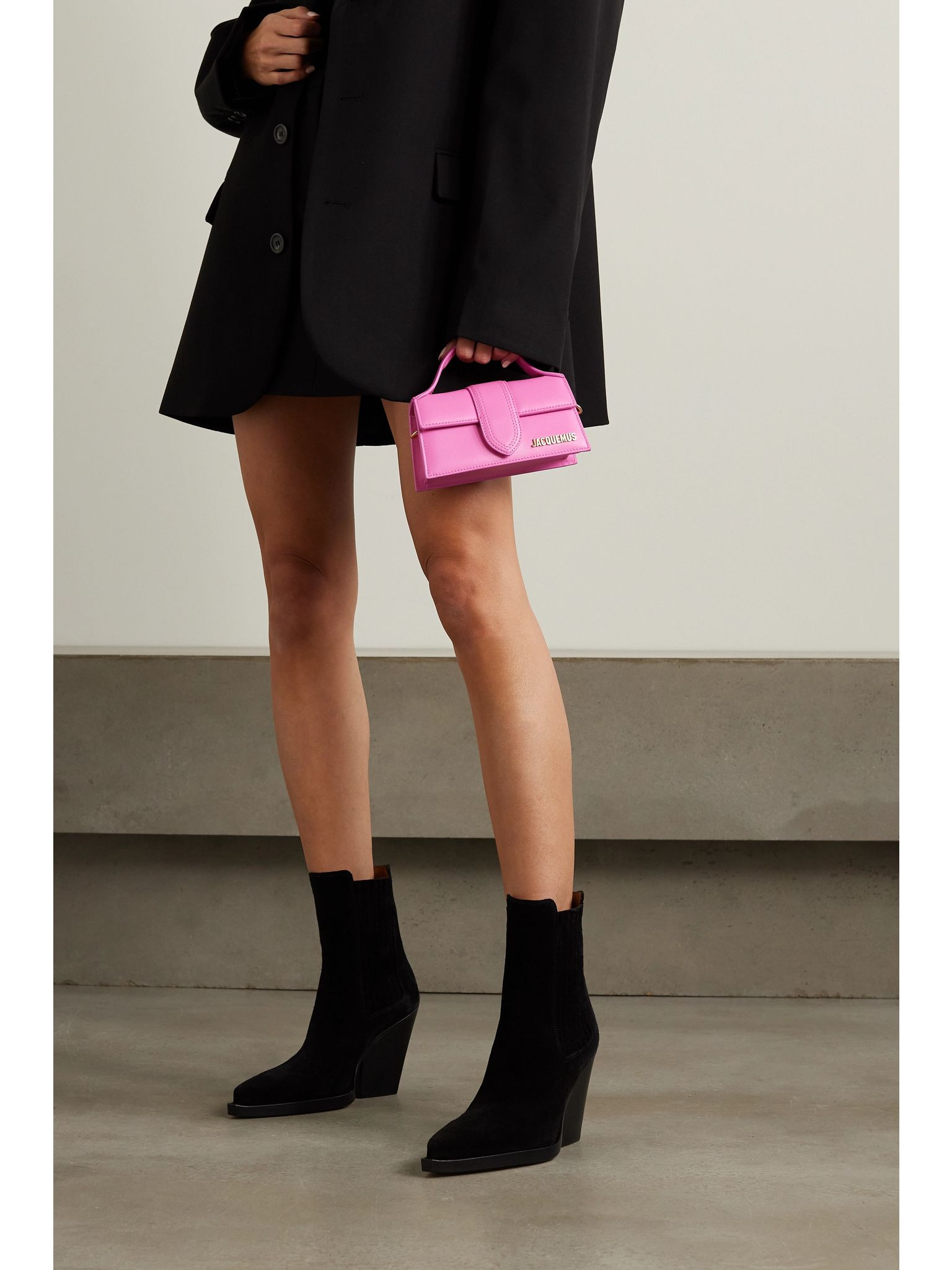 Dallas suede ankle boots Black - 2