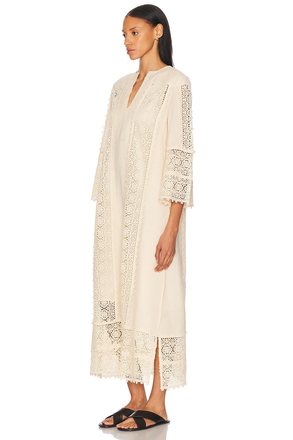 Delane Embroidered Midi Dress - 3