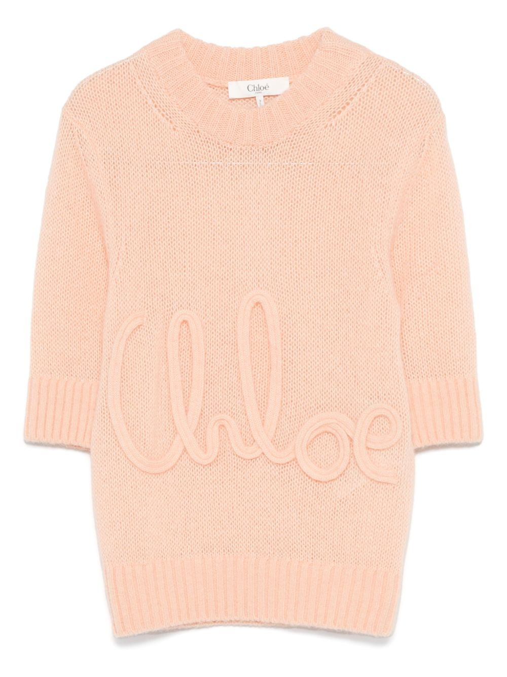 Chloé logo wool jumper - 1