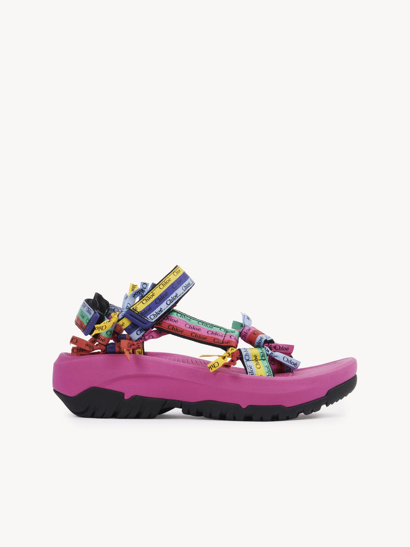 CHLOÉ X TEVA HURRICANE XLT2 AMPSOLE FLAT 샌들 1