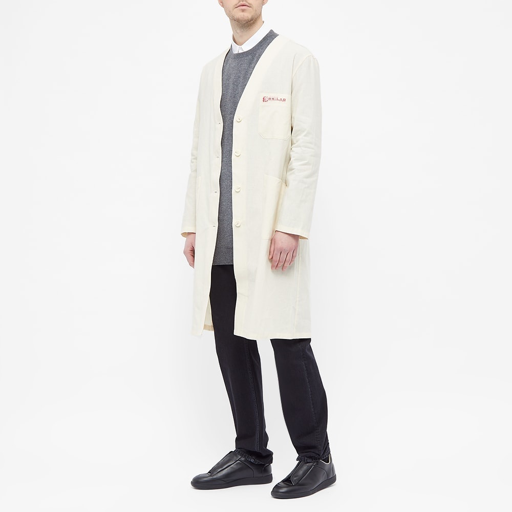 Raf Simons Classic 2 Label Lab Coat - 6