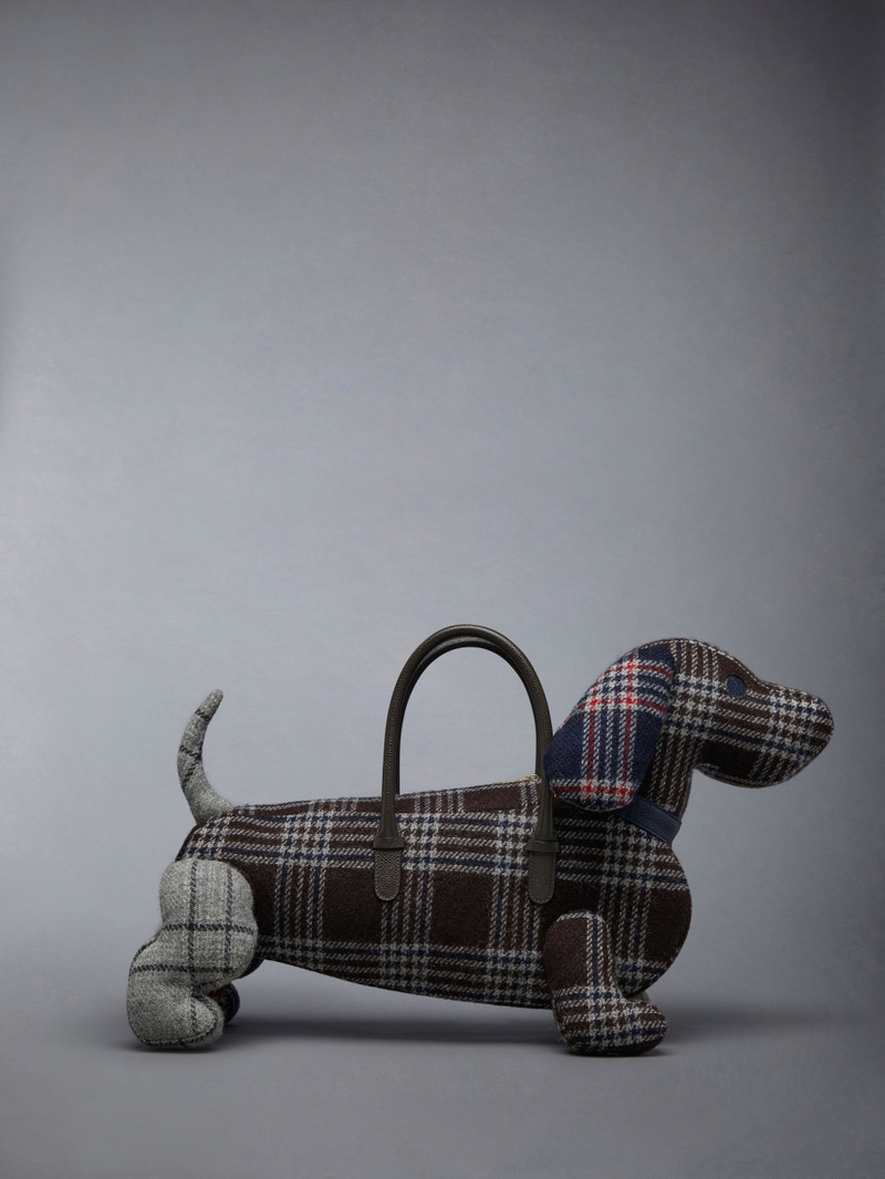 Fun-Mix Prince of Wales Check British Wool Hector Bag 3