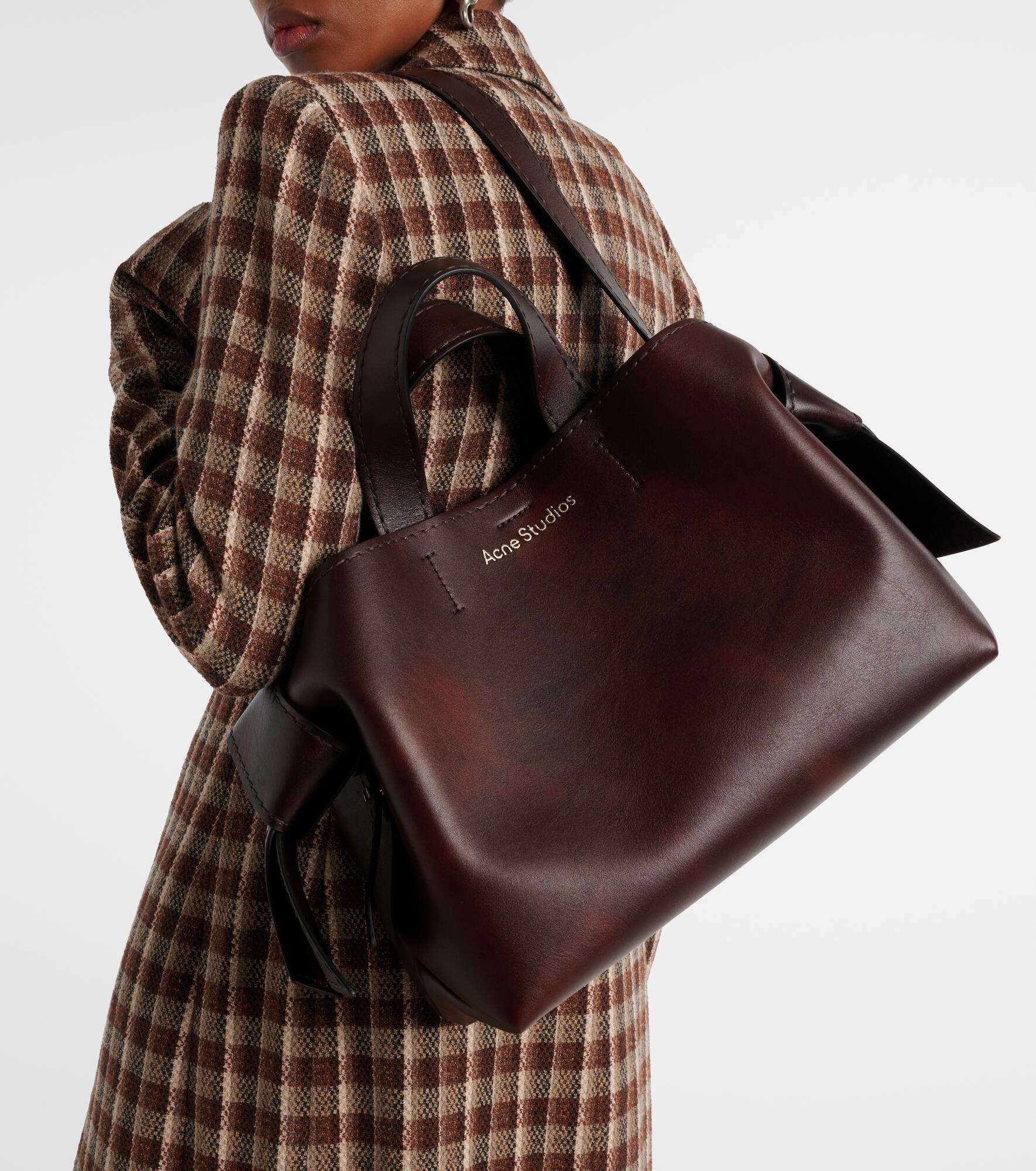 Musubi Midi leather tote bag - 2