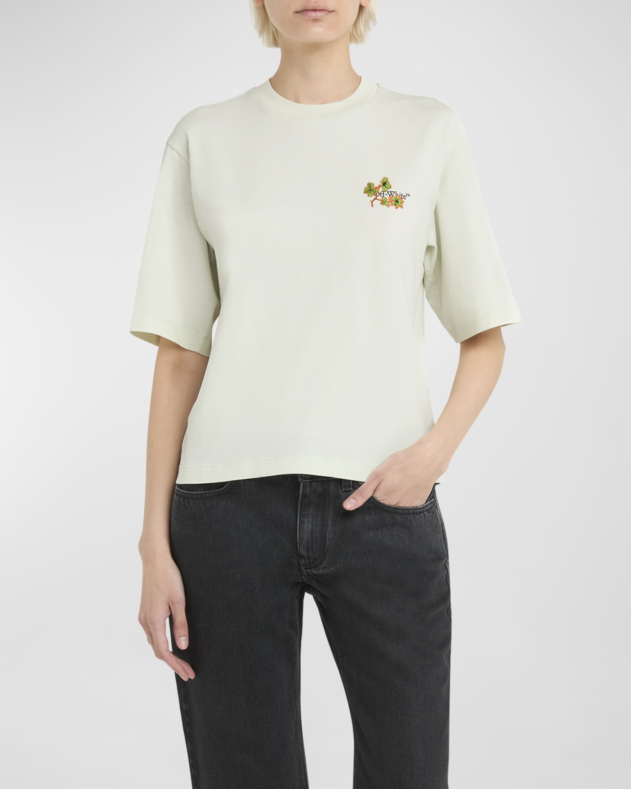 Ramage Flower Boxy Tee - 2