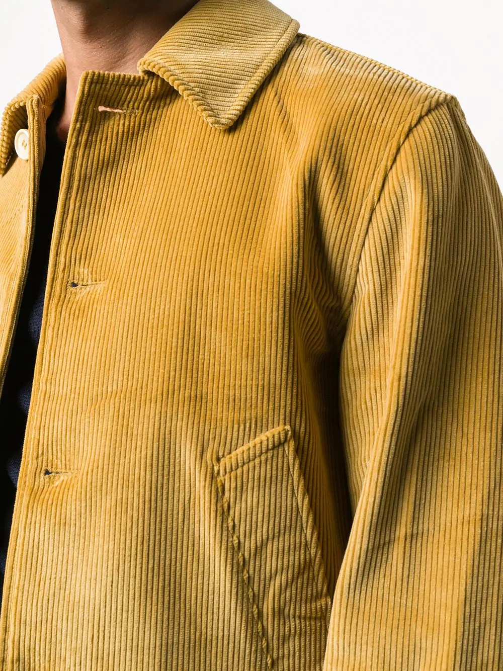 corduroy fitted jacket - 5