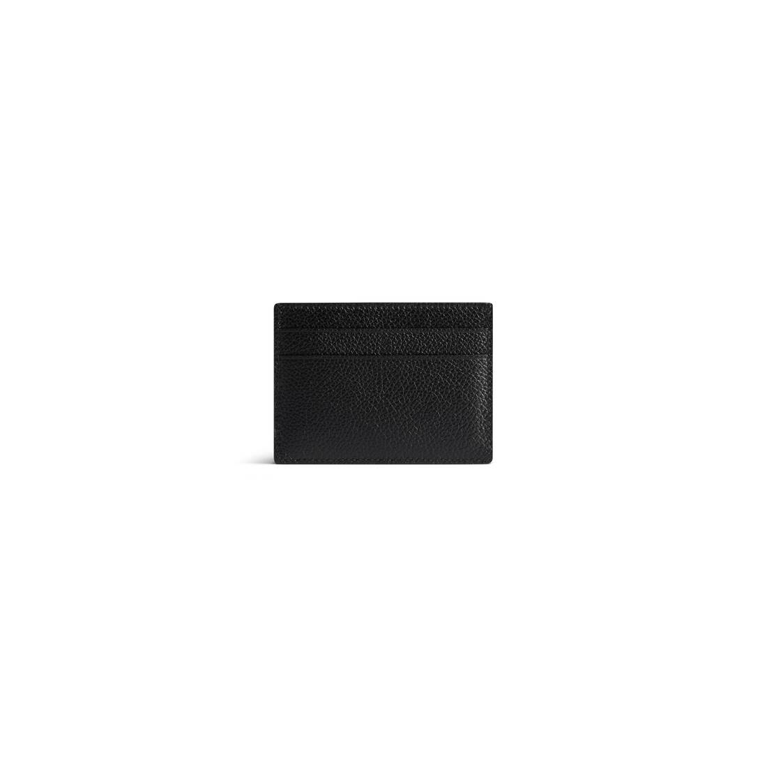 Men's Cash Card Holder  in Black - 2