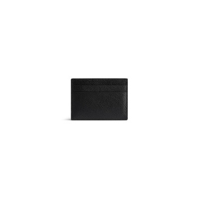 BALENCIAGA Men's Cash Card Holder  in Black outlook