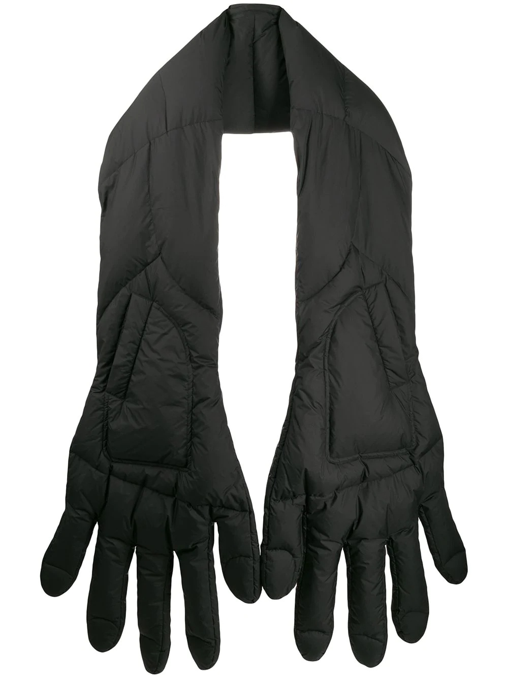 oversized hand scarf - 1