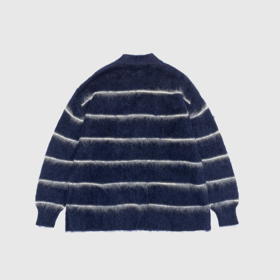 STRIPED MOHAIR SWEATER - 6