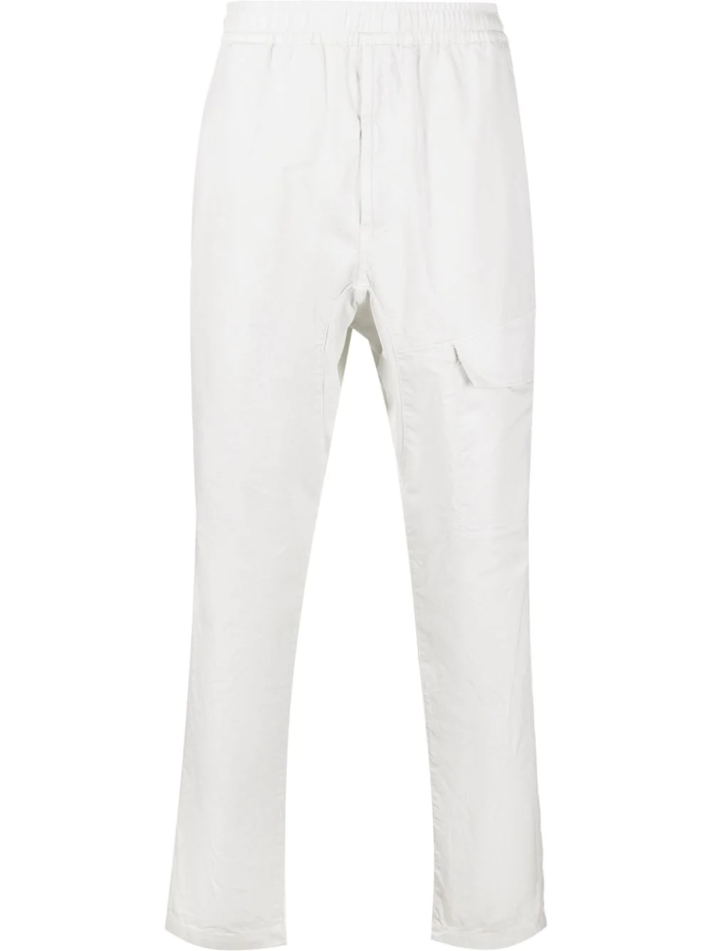 Compass-patch cargo trousers - 1