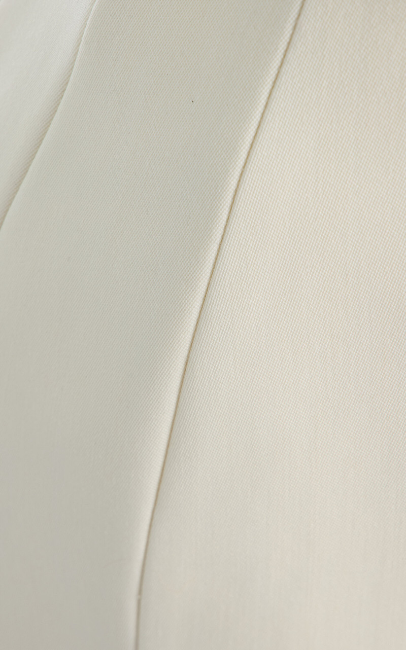 RHW Sculpted Skirt Mini ivory 6