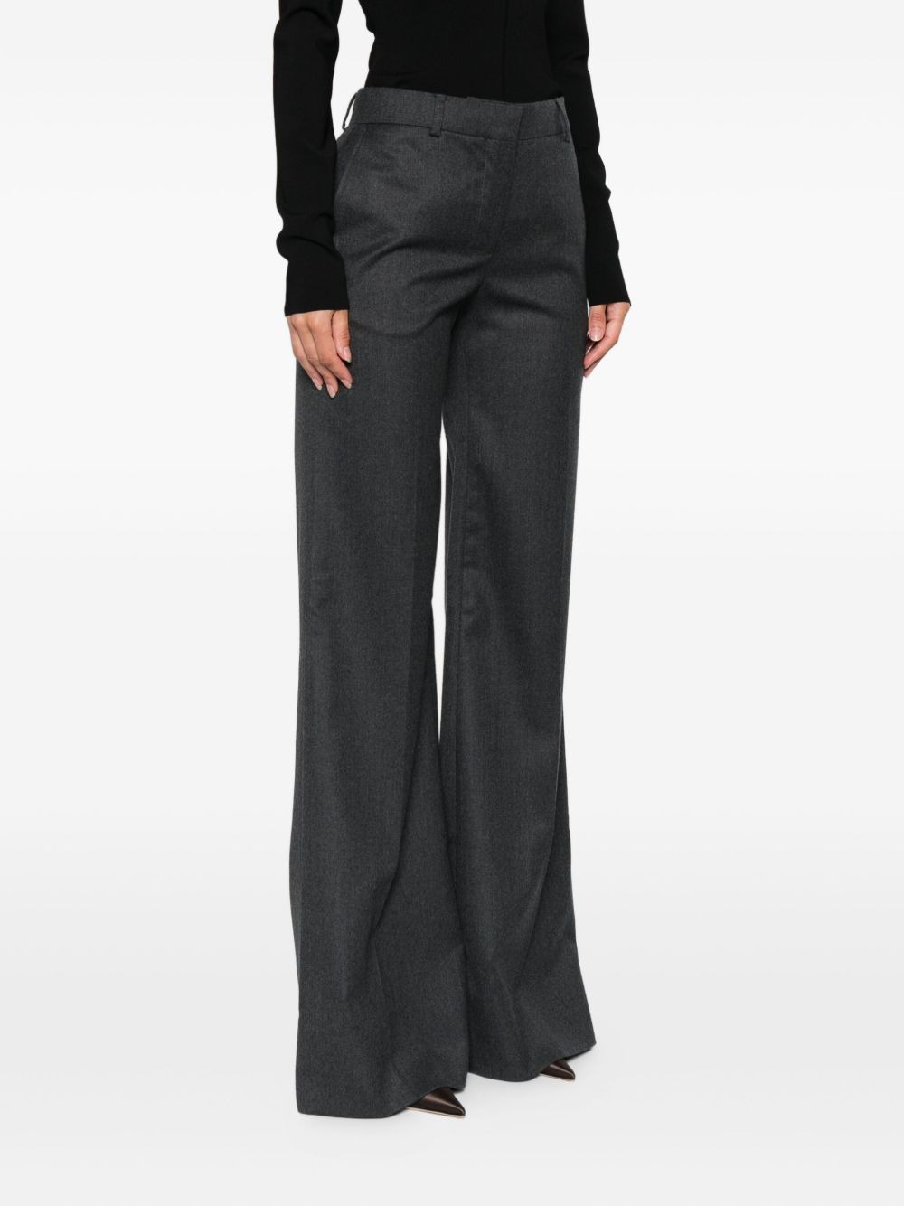 tailored wool trousers - 3