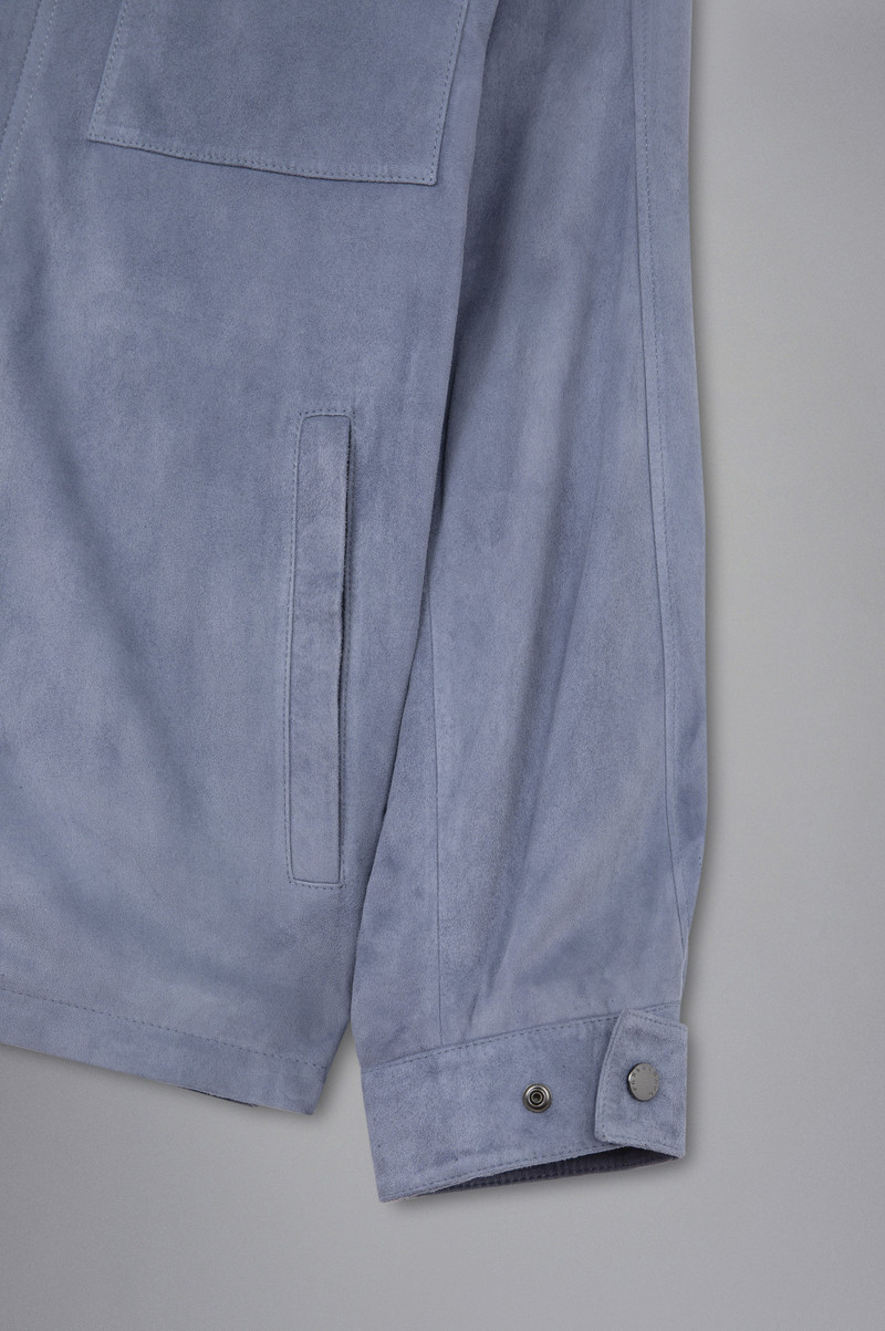 AQUALEATHER SUEDE SHACKET 5