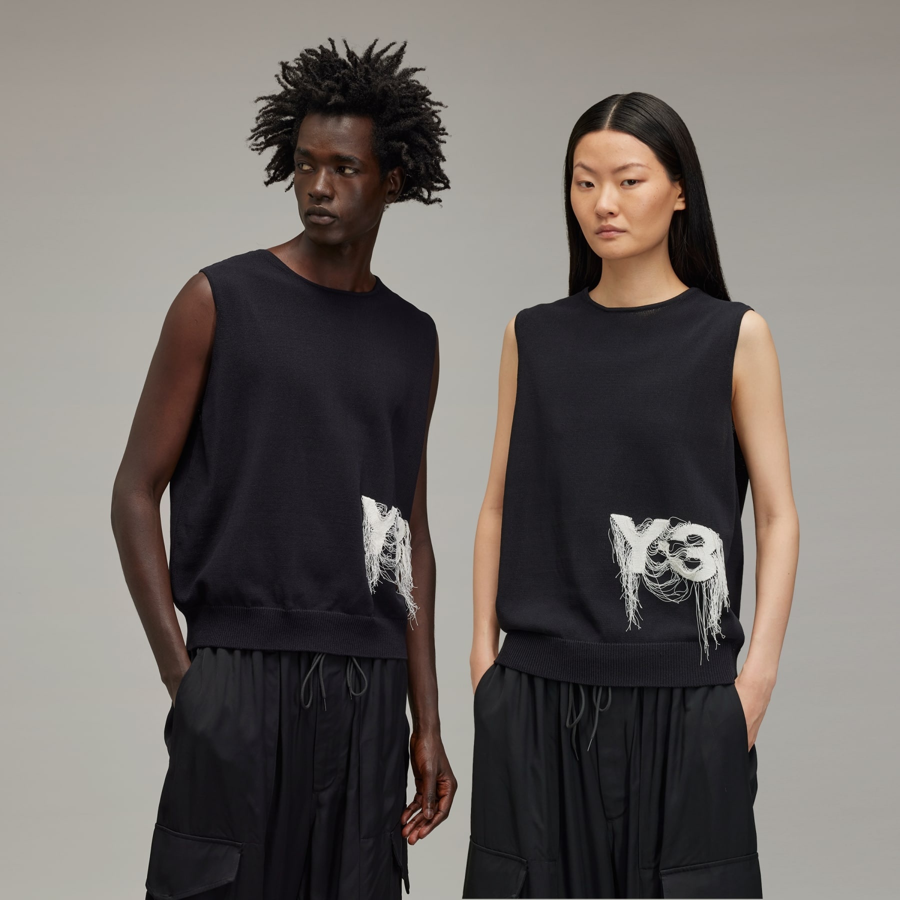 Y-3 Logo Knit Vest - 2